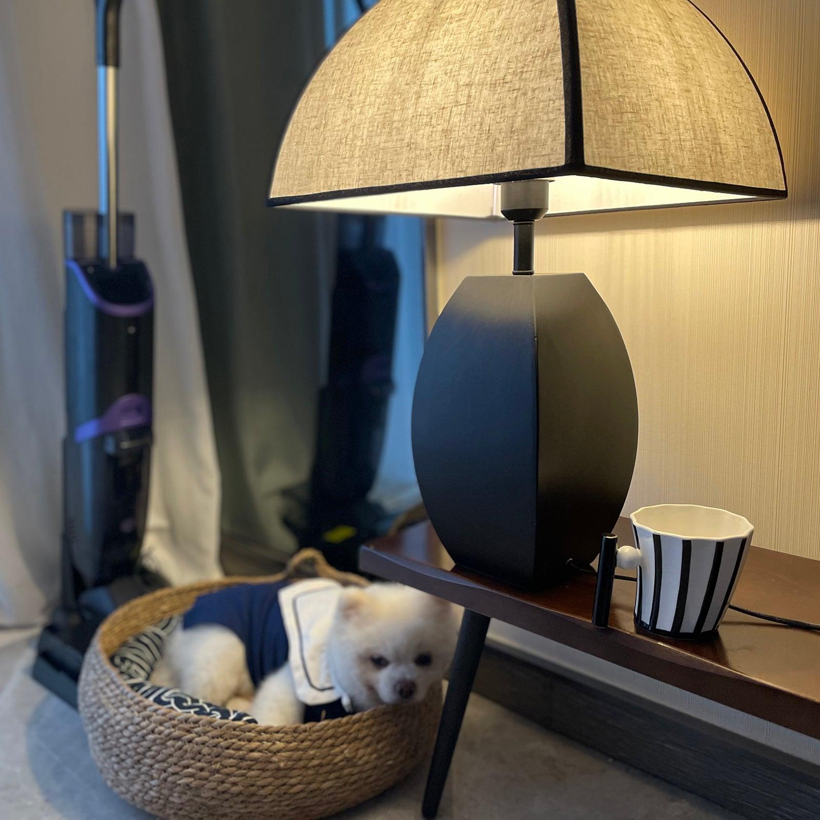 Alux Minimalist Fabric Table Lamp
