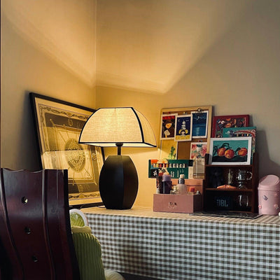 Alux Minimalist Fabric Table Lamp