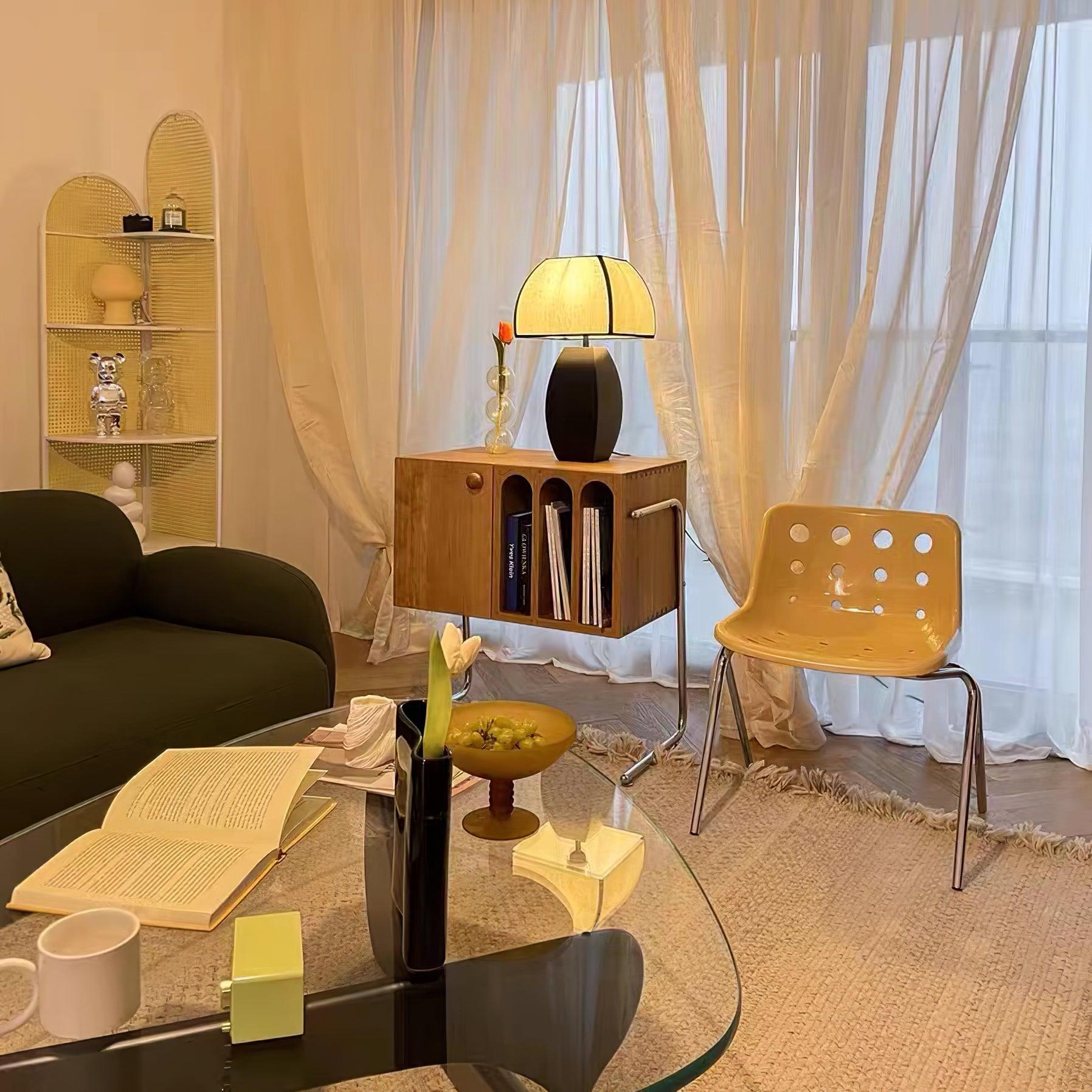 Alux Minimalist Fabric Table Lamp