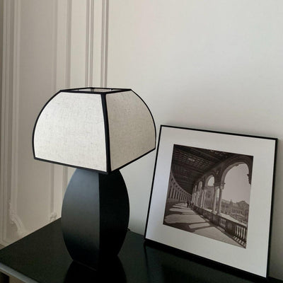 Alux Minimalist Fabric Table Lamp