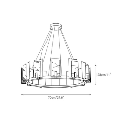 Nyraeila Chandelier