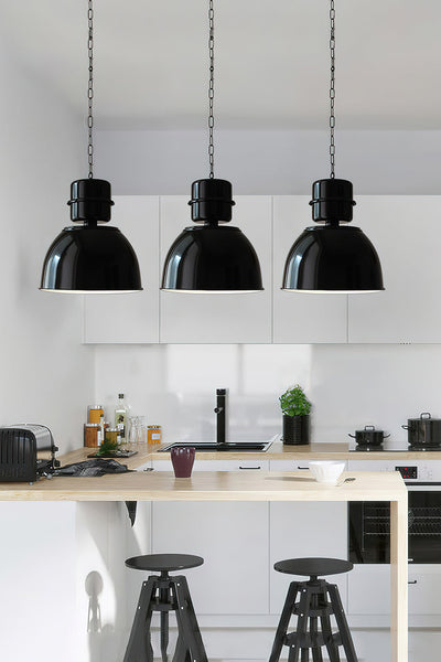 Evlaeia Modern Minimalist Orange Pendant Lamp - Neutral Decor