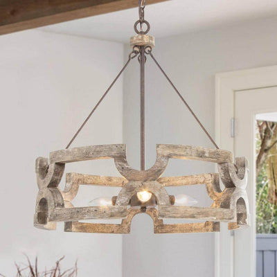 Havencourt Wood Chandelier