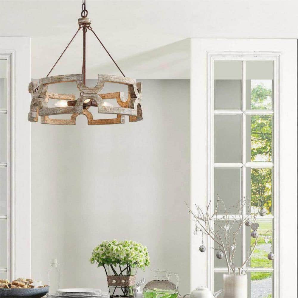 Havencourt Wood Chandelier