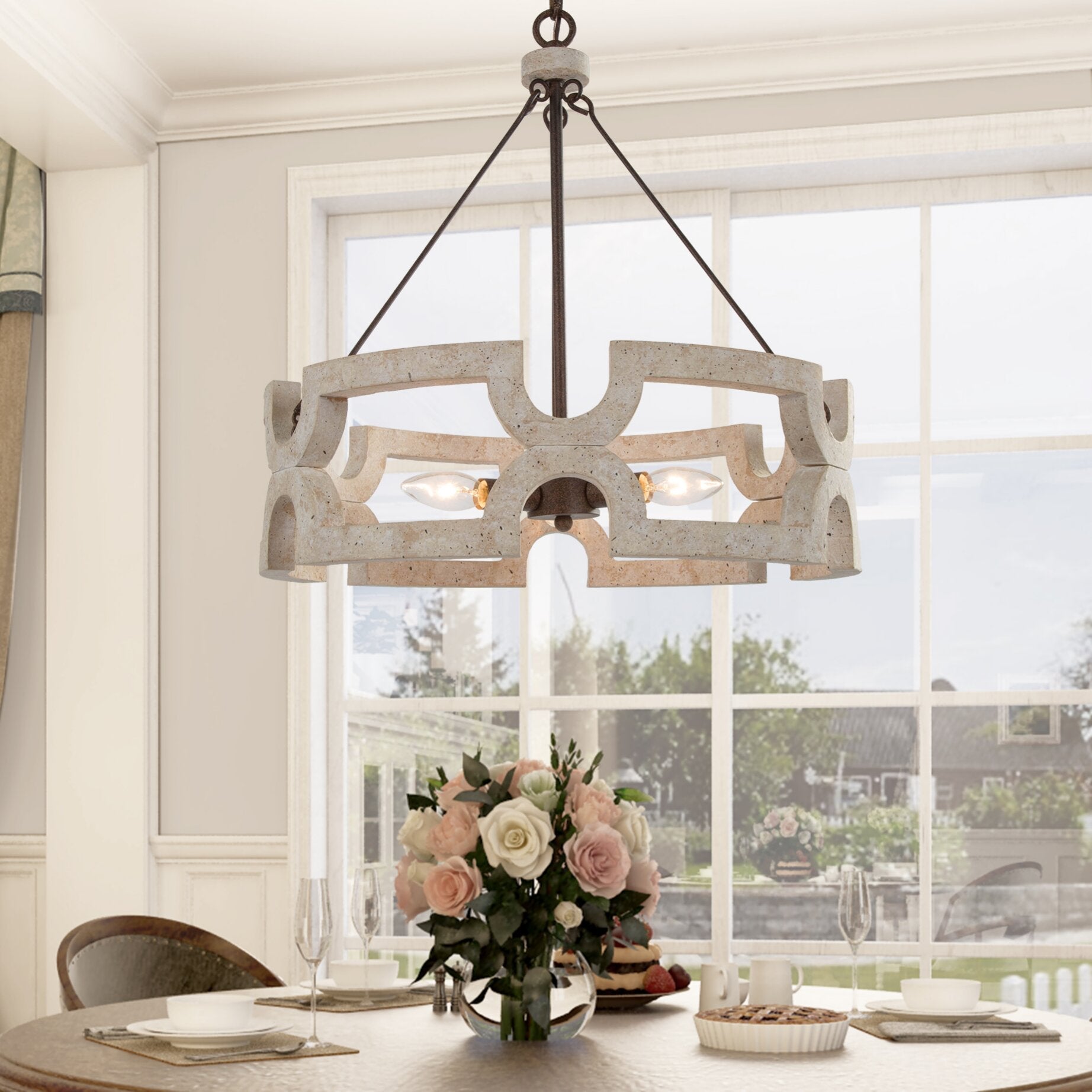 Havencourt Wood Chandelier