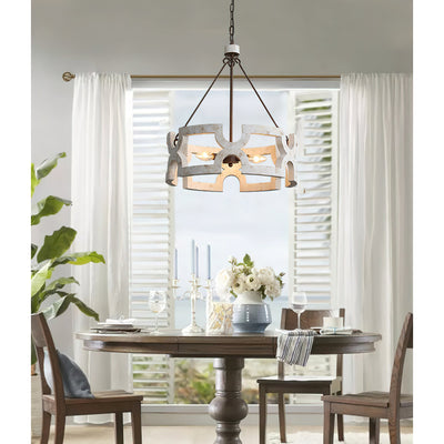 Havencourt Wood Chandelier