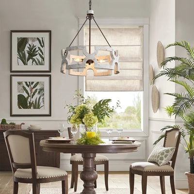 Havencourt Wood Chandelier