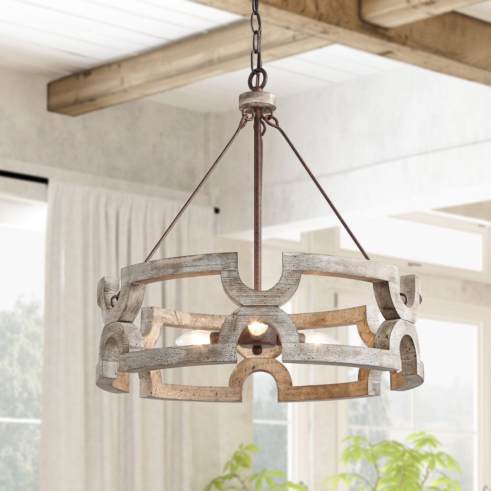 Havencourt Wood Chandelier