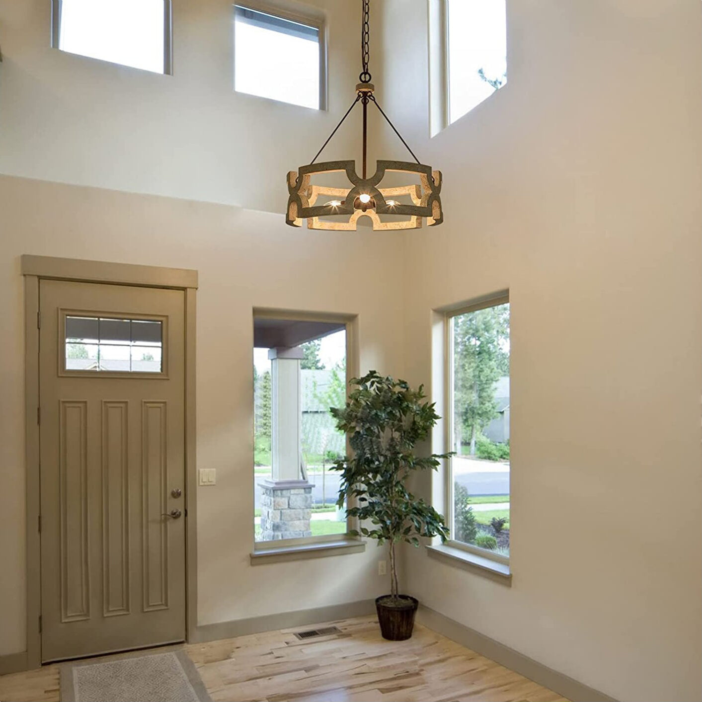 Havencourt Wood Chandelier