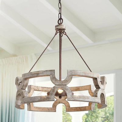 Havencourt Wood Chandelier