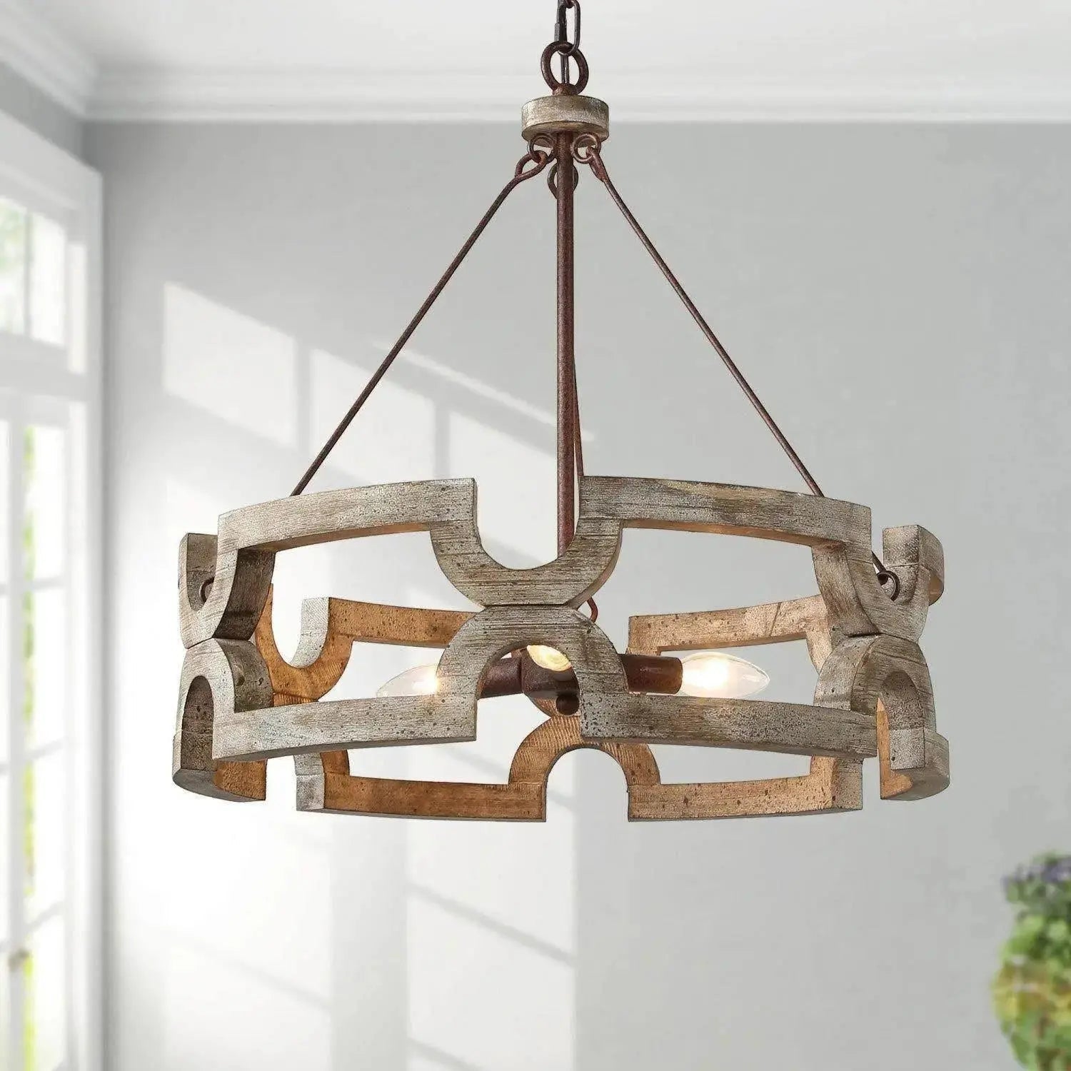 Havencourt Wood Chandelier