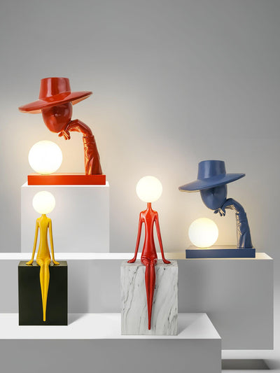 Cisoril Sculptural Ceramic Desk Lamp