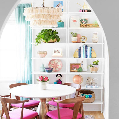 Arixo Chandelier Pink Bohemian Chic