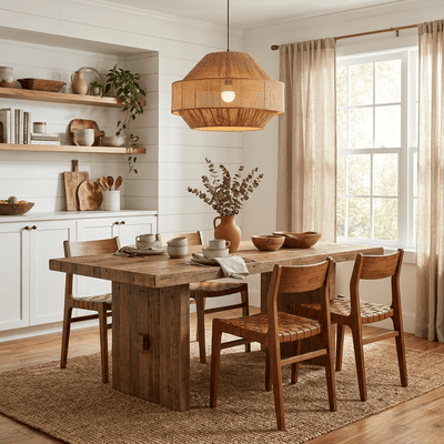 Jute Pendant Lamp