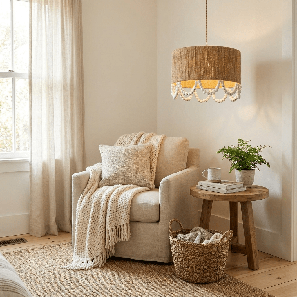 Jute Pendant Lamp