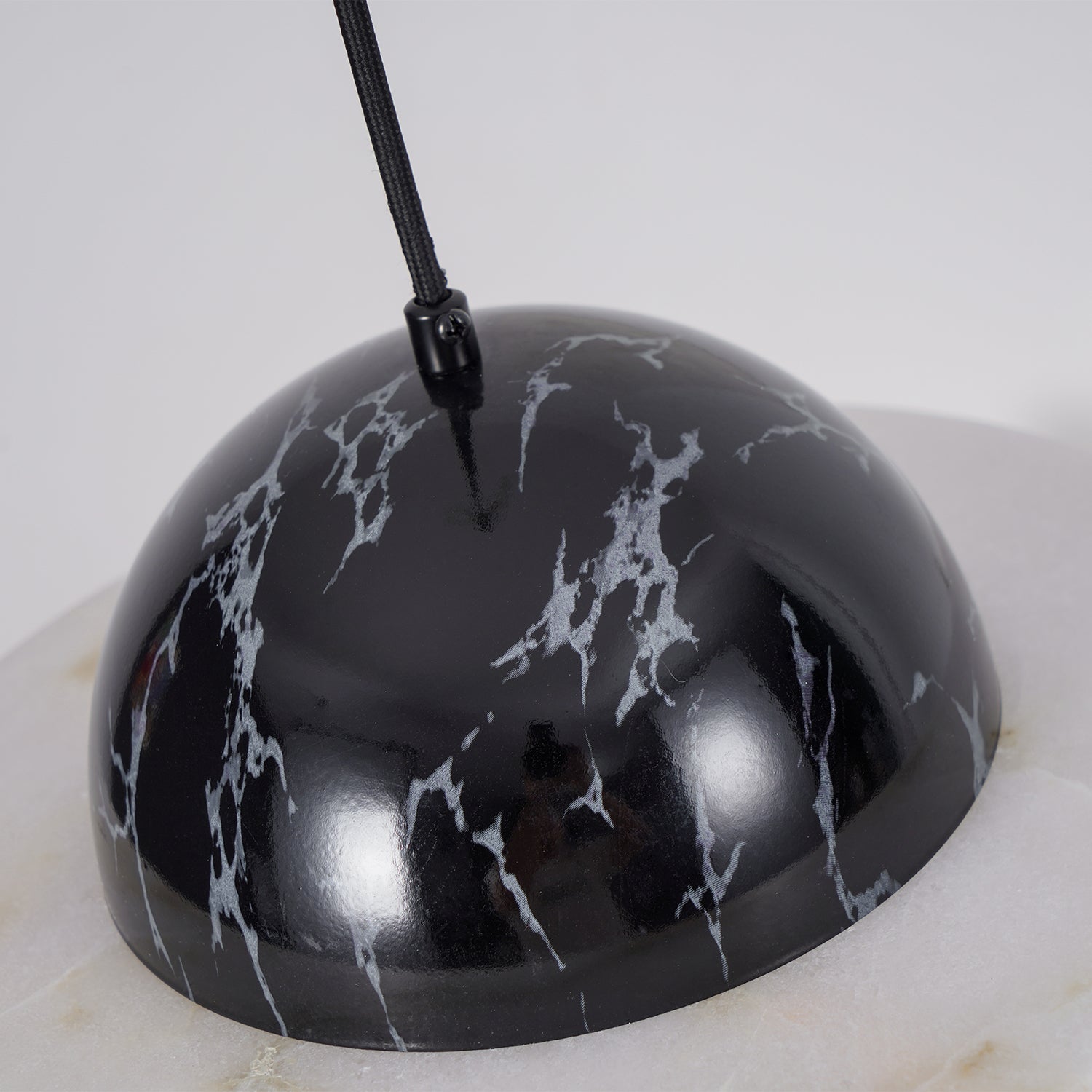 Jutta Pendant Lamp Marble Leather Fusion