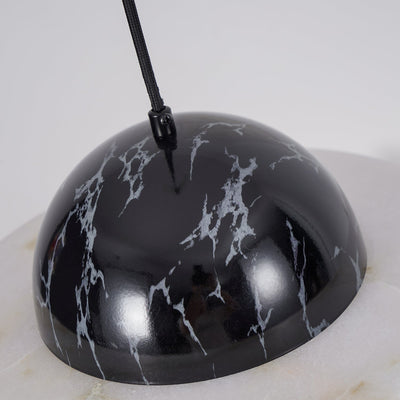 Jutta Pendant Lamp Marble Leather Fusion
