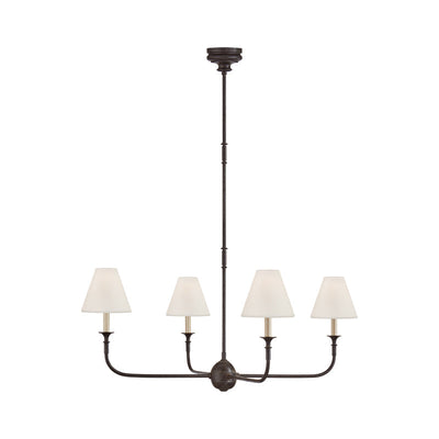 Arthaila Vintage Industrial Grande Fabric Chandelier - Neutral Decor