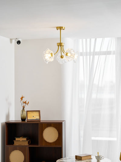 Glenwell Flower Glass Chandelier
