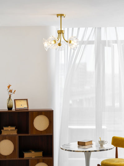Glenwell Flower Glass Chandelier
