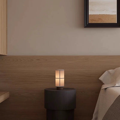 Lior Minimalist Fabric Table Lamp