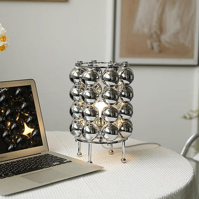 Lirra Steel Futuristic Table Lamp