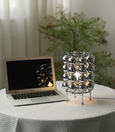 Lirra Steel Futuristic Table Lamp