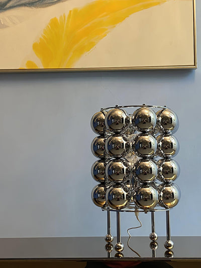 Lirra Steel Futuristic Table Lamp