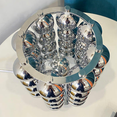 Lirra Steel Futuristic Table Lamp
