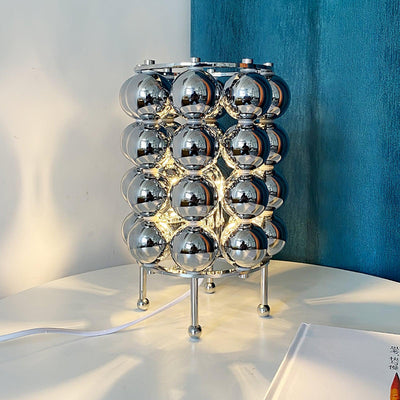 Lirra Steel Futuristic Table Lamp