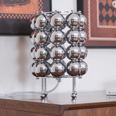 Lirra Steel Futuristic Table Lamp