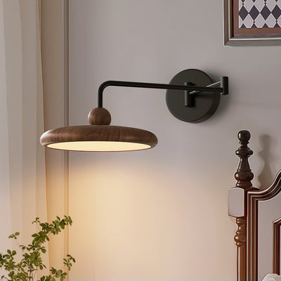 Arden Adjustable Plug-In /Hardwire Wall Lamp - Neutral Decor