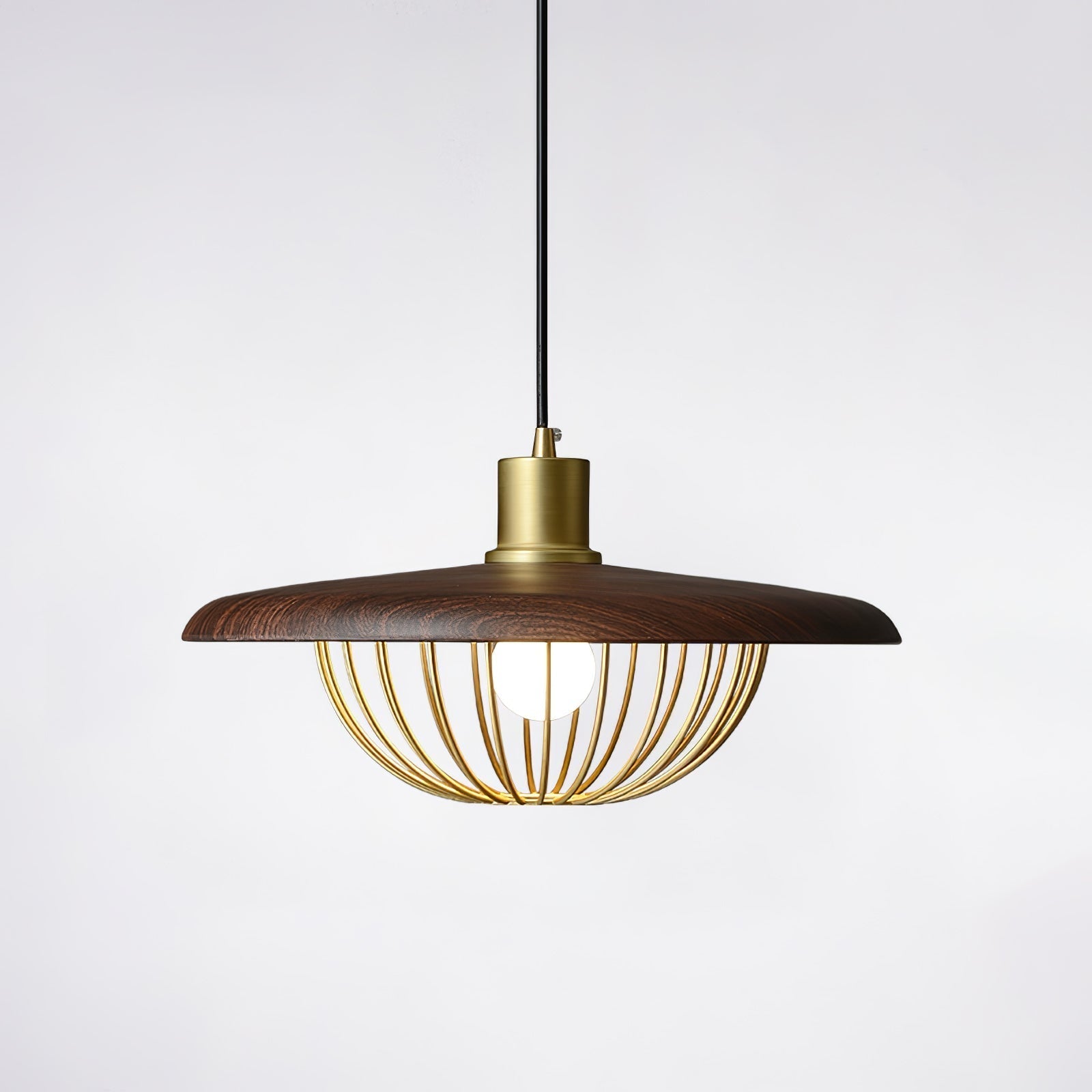 Rinoira Wood Retro Vintage Pendant Lamp