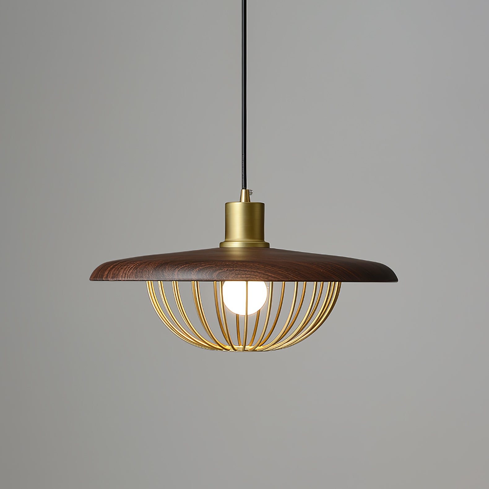 Rinoira Wood Retro Vintage Pendant Lamp