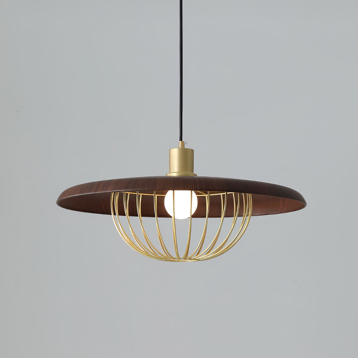 Rinoira Wood Retro Vintage Pendant Lamp