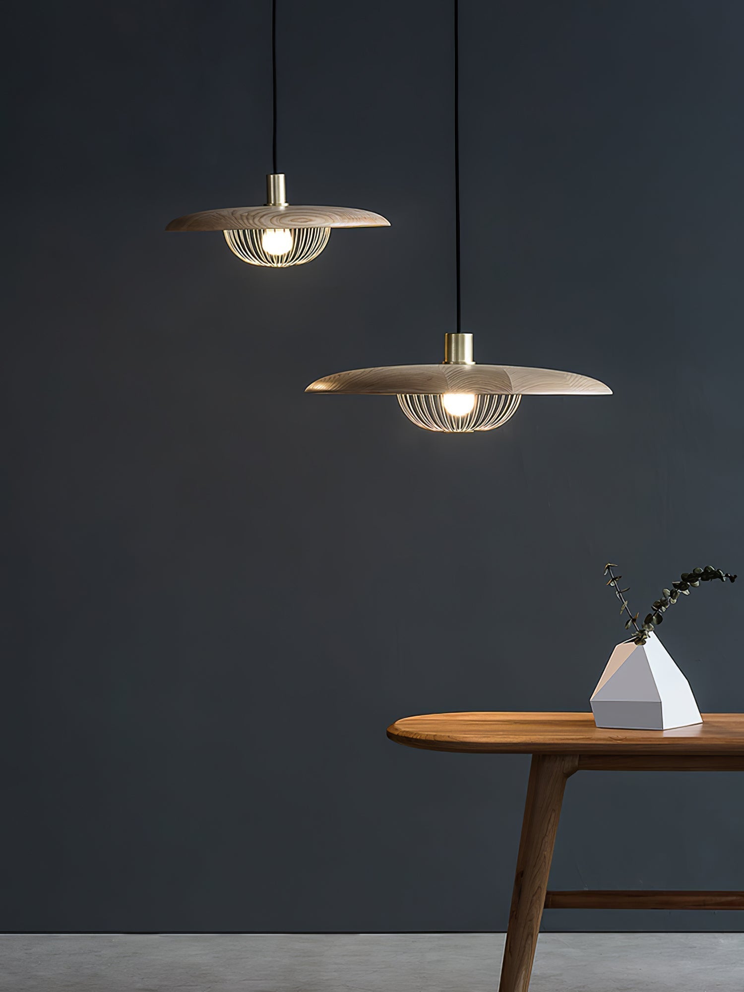 Rinoira Wood Retro Vintage Pendant Lamp