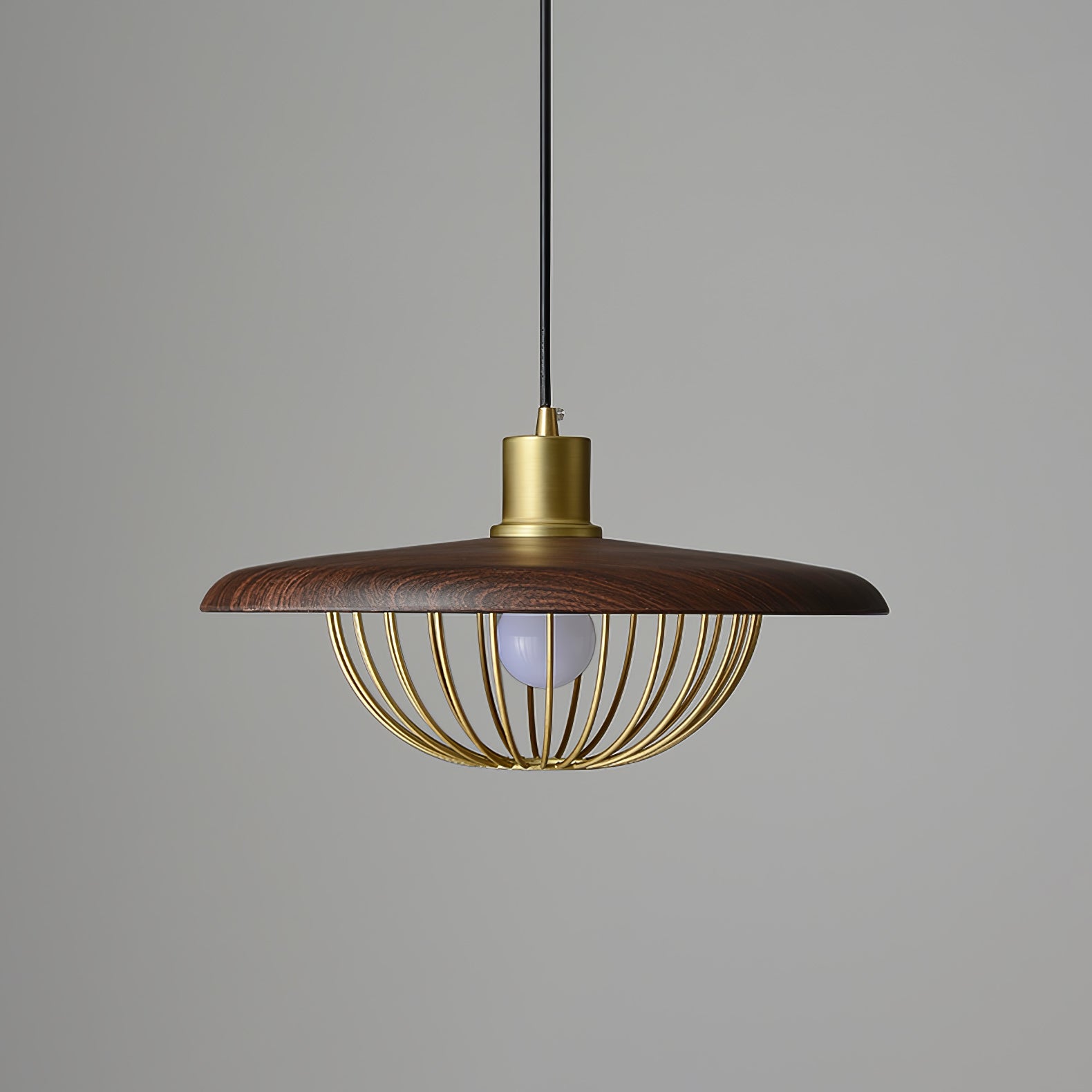 Rinoira Wood Retro Vintage Pendant Lamp