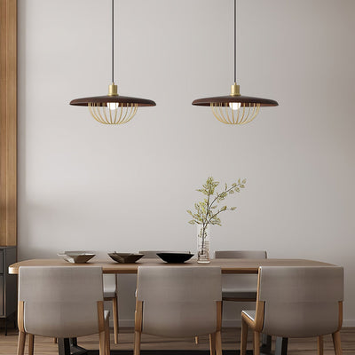 Rinoira Wood Retro Vintage Pendant Lamp
