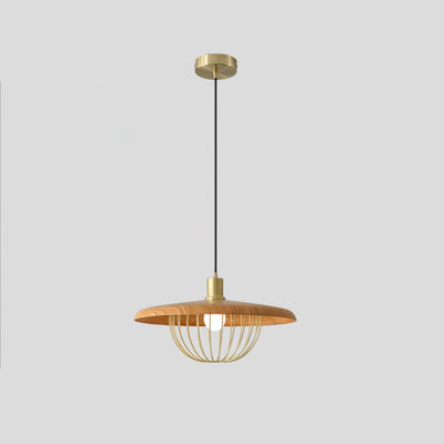 Rinoira Wood Retro Vintage Pendant Lamp