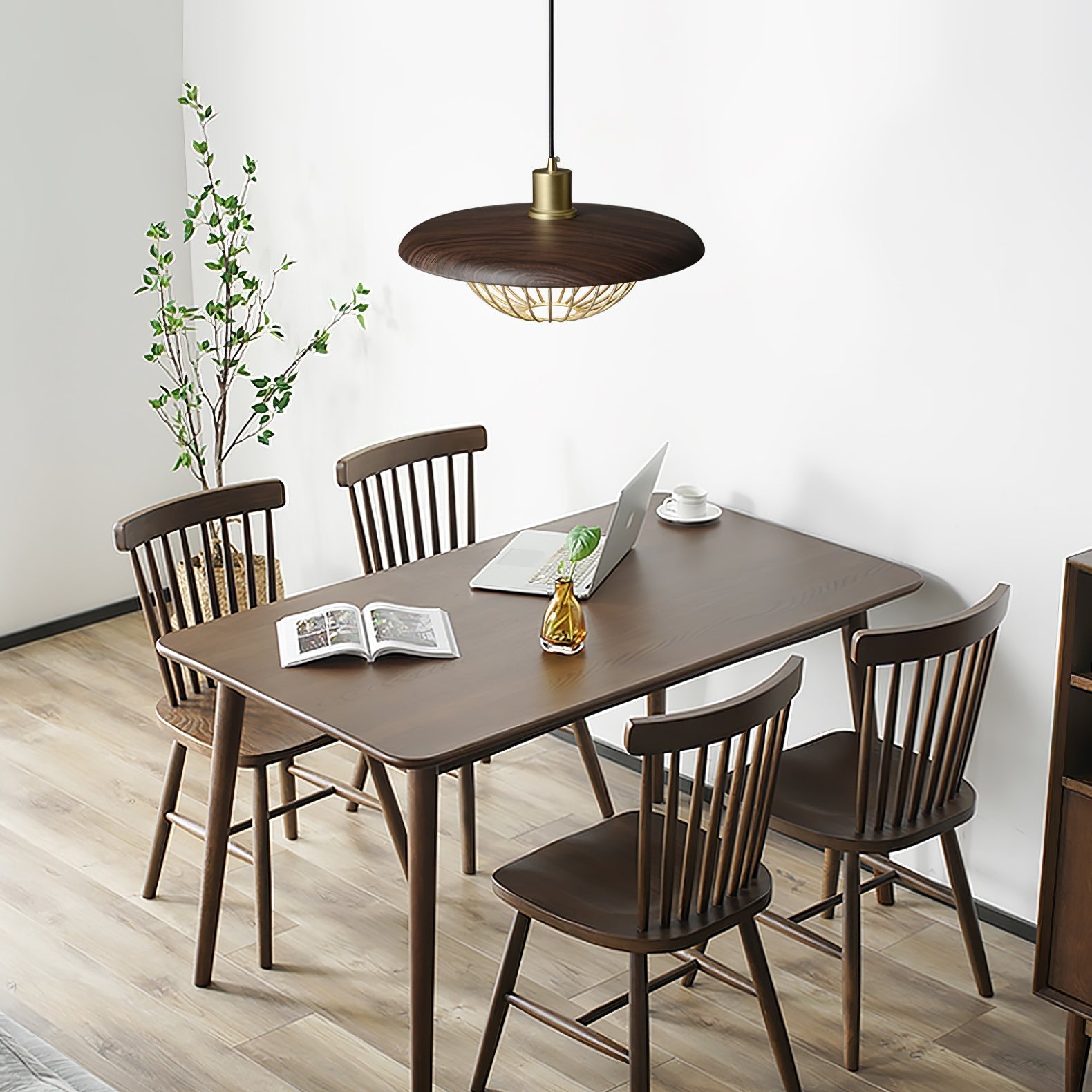 Rinoira Wood Retro Vintage Pendant Lamp