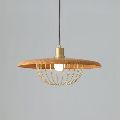 Rinoira Wood Retro Vintage Pendant Lamp
