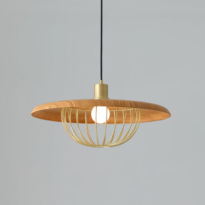 Rinoira Wood Retro Vintage Pendant Lamp