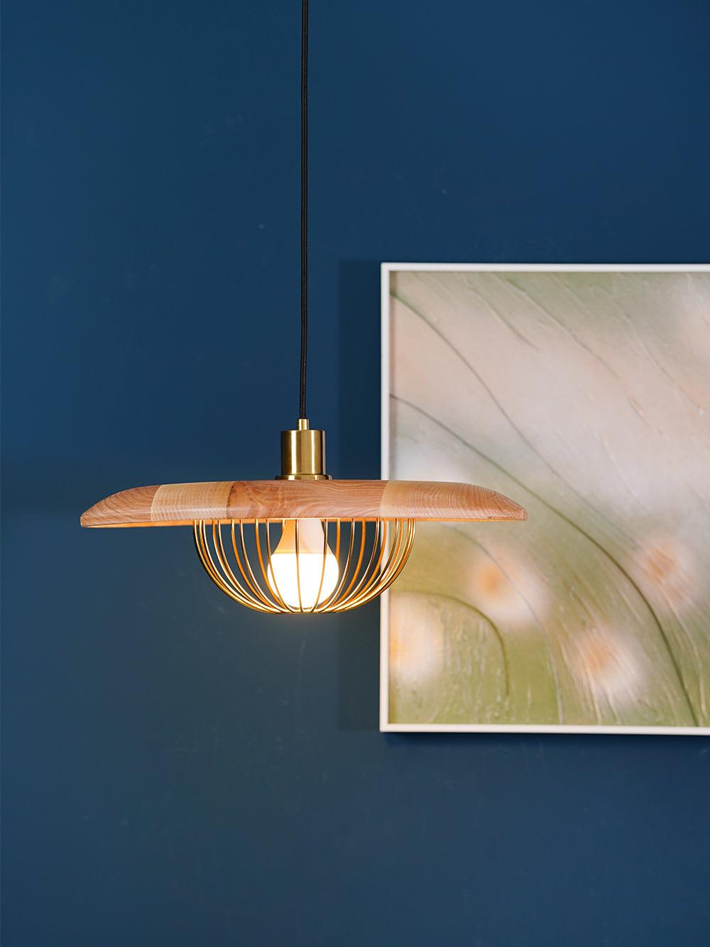 Rinoira Wood Retro Vintage Pendant Lamp