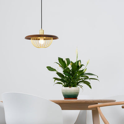 Rinoira Wood Retro Vintage Pendant Lamp