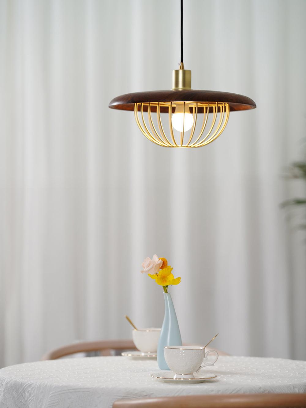 Rinoira Wood Retro Vintage Pendant Lamp