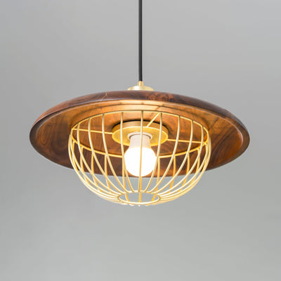 Rinoira Wood Retro Vintage Pendant Lamp