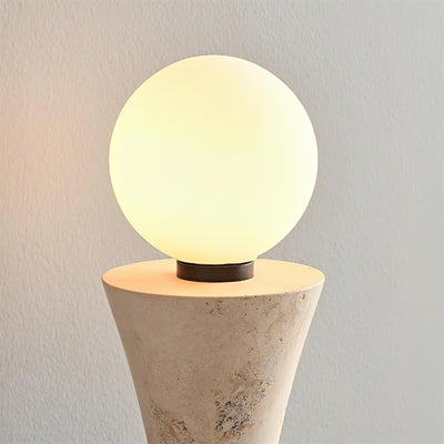 Katia Wall Lamp Travertine Hourglass - Neutral Decor