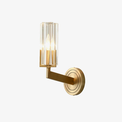 Coen Premium Elegance Brass Glass Wall Lamp