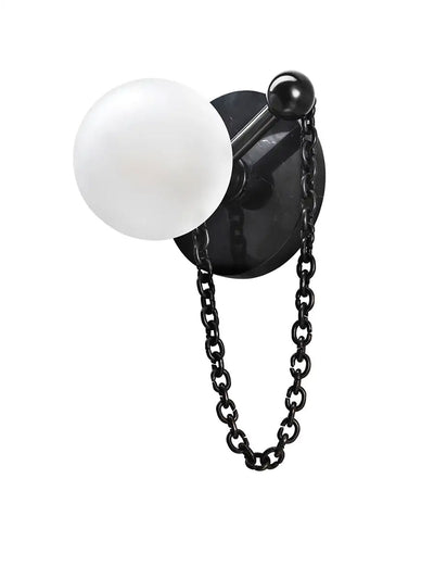 Petelise Marble Globe Wall Sconce