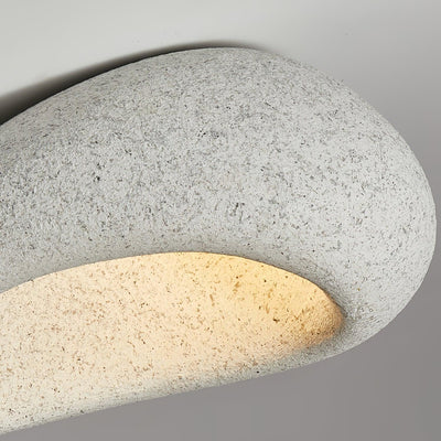 Solara Ceiling Lamp with Japanese Wabi-Sabi Moon